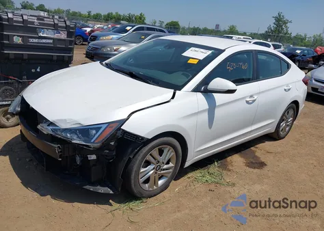 2020 Hyundai Elantra Sel from USA, damaged, VIN 5NPD84LF1LH569089